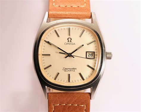 omega seamaster watch quartz|Omega Seamaster quartz watch vintage.